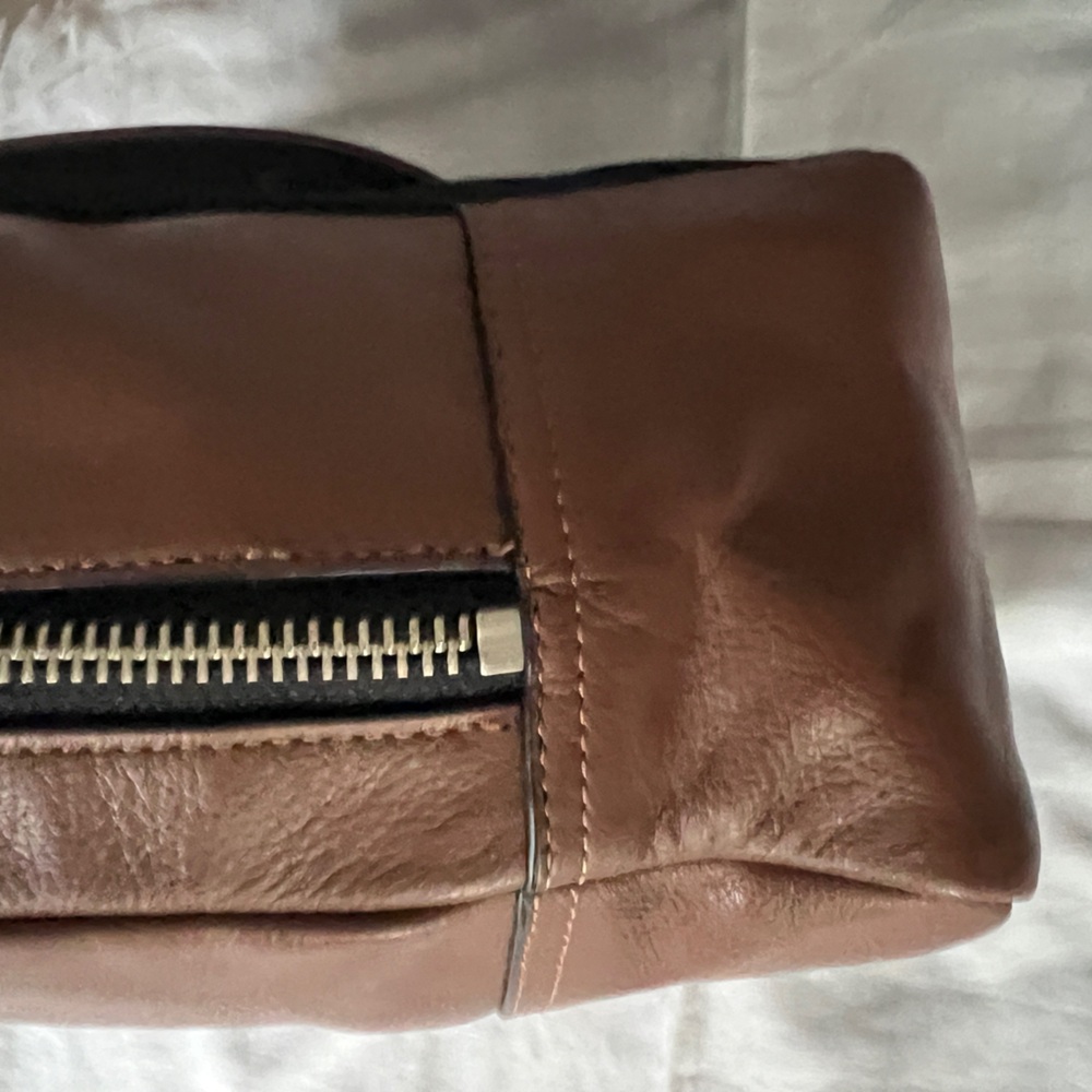 COACH Charles Brown leather Slim Backpack - Picture 6 of 13